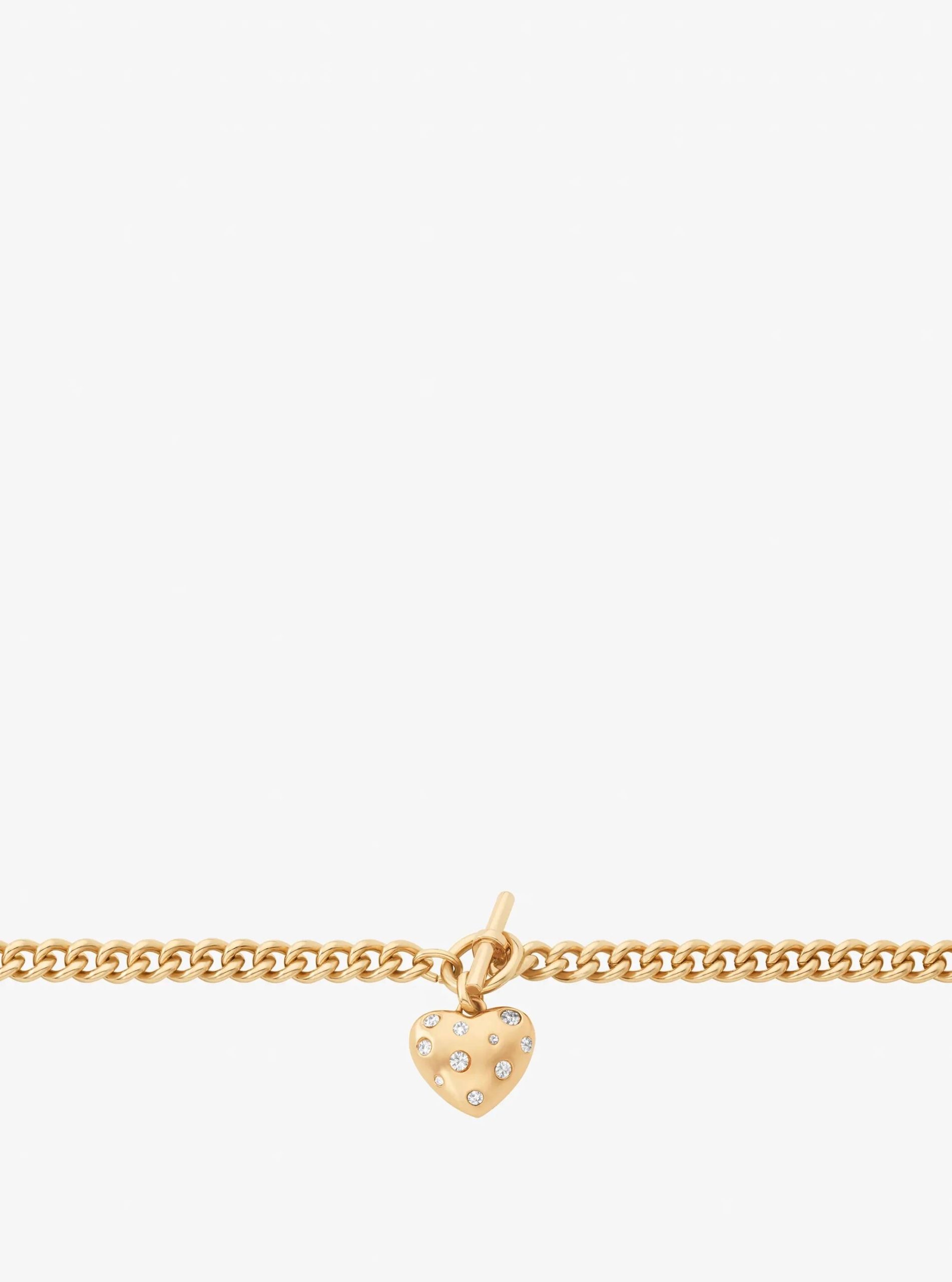 Michael Kors Pavé Heart Charm Bracelet - Preorder - Image 2