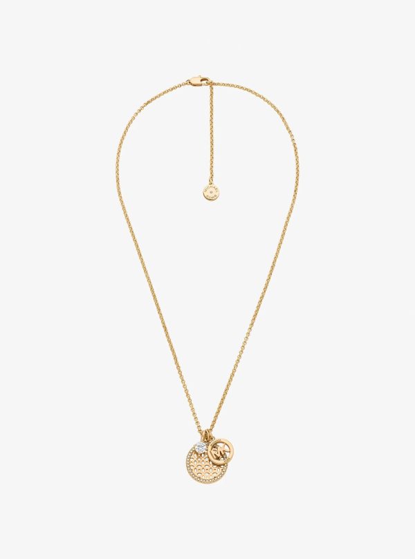 Michael Kors Pavé Charm Necklace - Preorder
