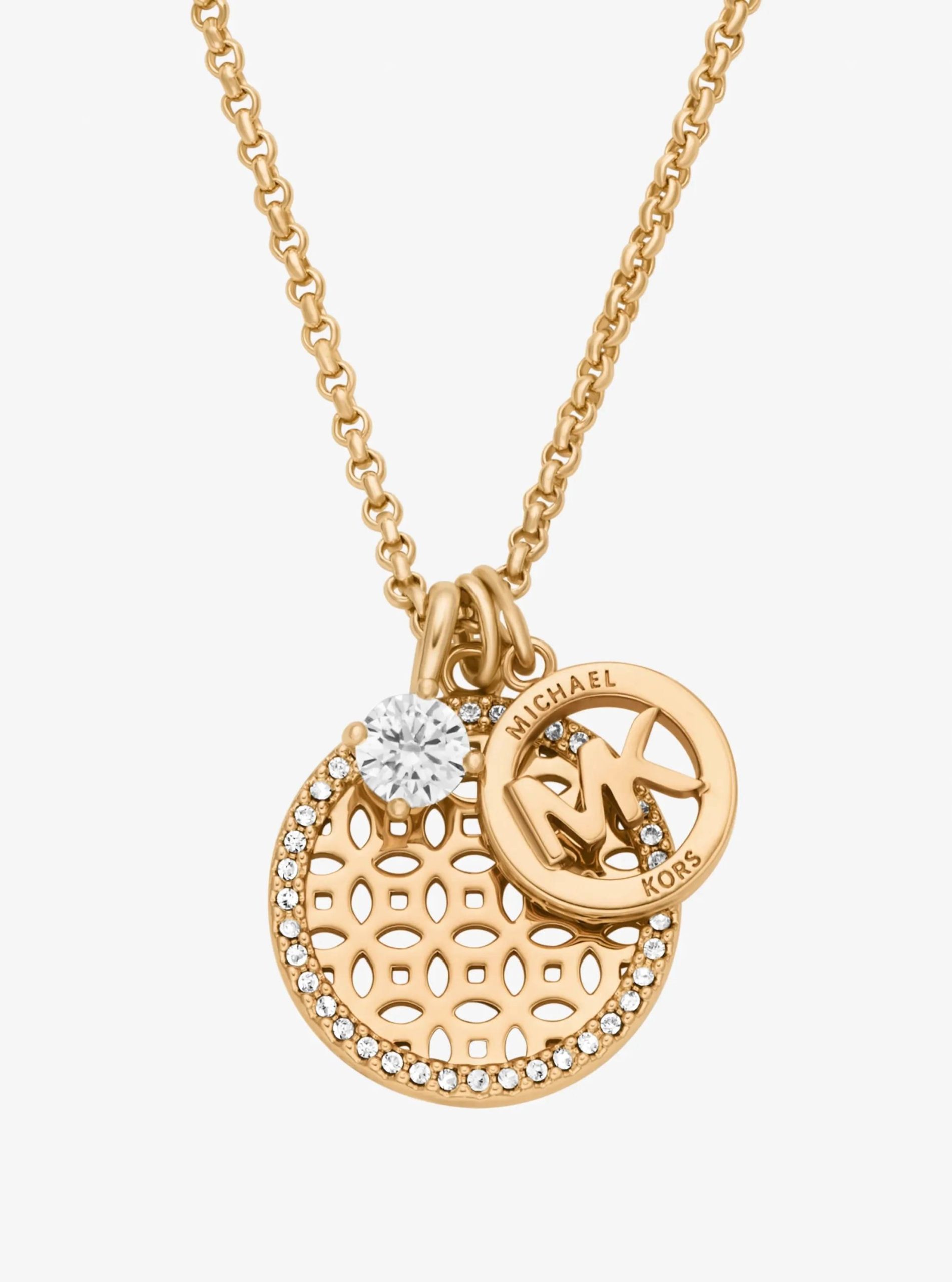 Michael Kors Pavé Charm Necklace - Preorder