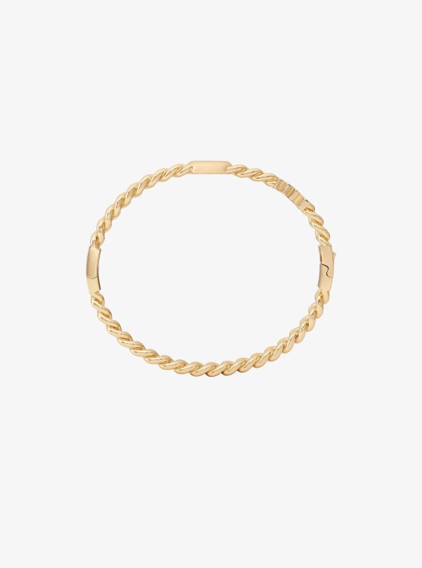 Michael Kors Marquise Stone Chain-Link Bangle - Preorder