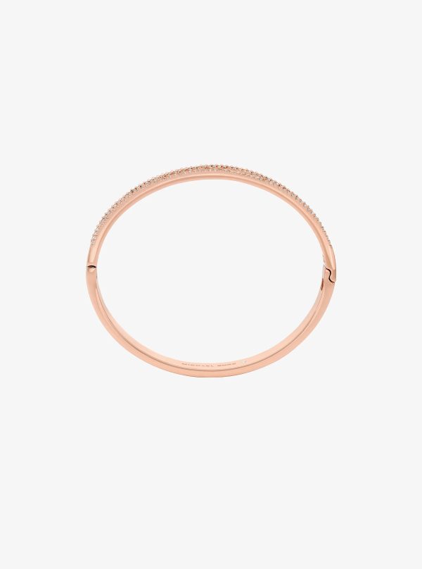 Michael Kors Pavé Logo Bangle - Preorder