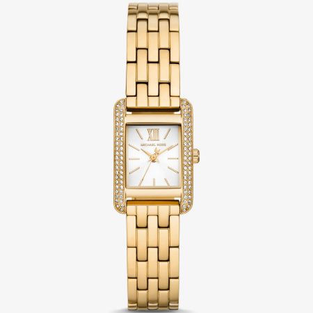 Michael Kors Mini Monroe Pavé Gold-Tone Watch - Preorder — Gold