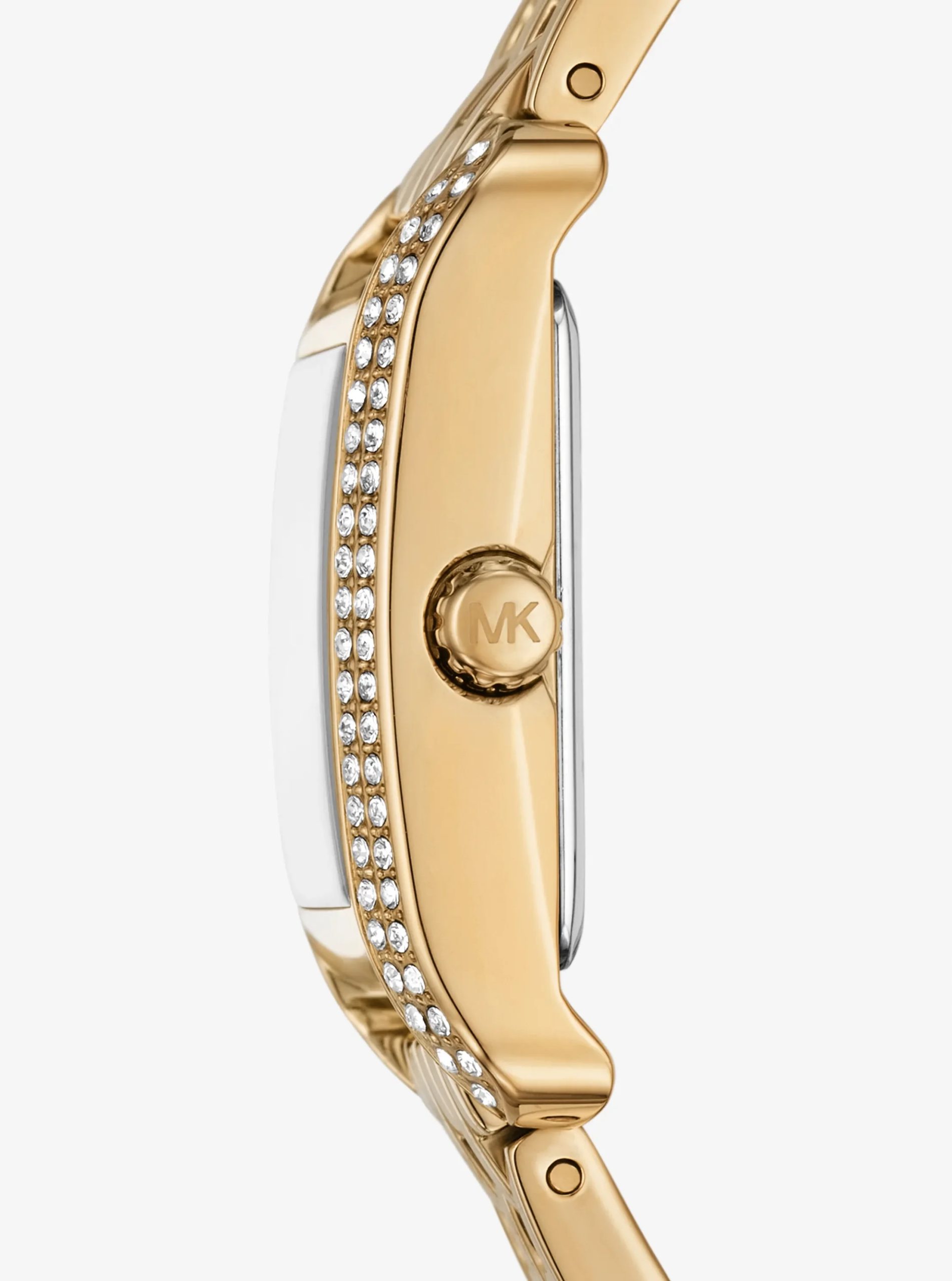 Michael Kors Mini Monroe Pavé Gold-Tone Watch - Preorder