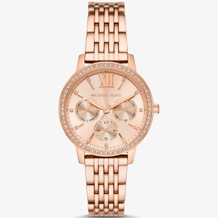 Michael Kors Melissa Pavé Rose Gold-Tone Watch - Preorder — Rose Gold