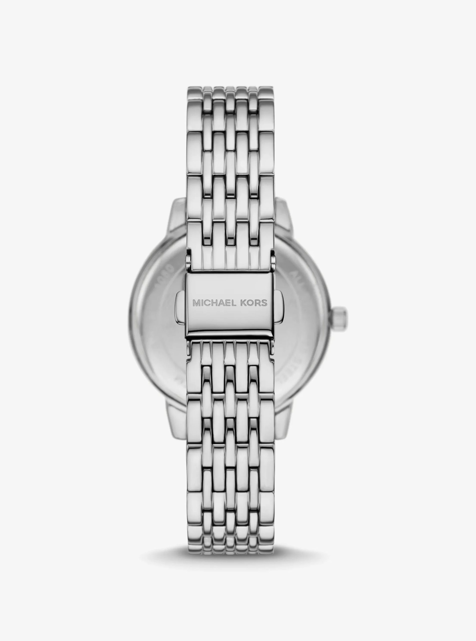 Michael Kors Melissa Pavé Silver-Tone Watch - Preorder