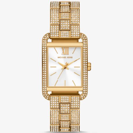 Michael Kors Monroe Pavé Gold-Tone Watch - Preorder — Gold
