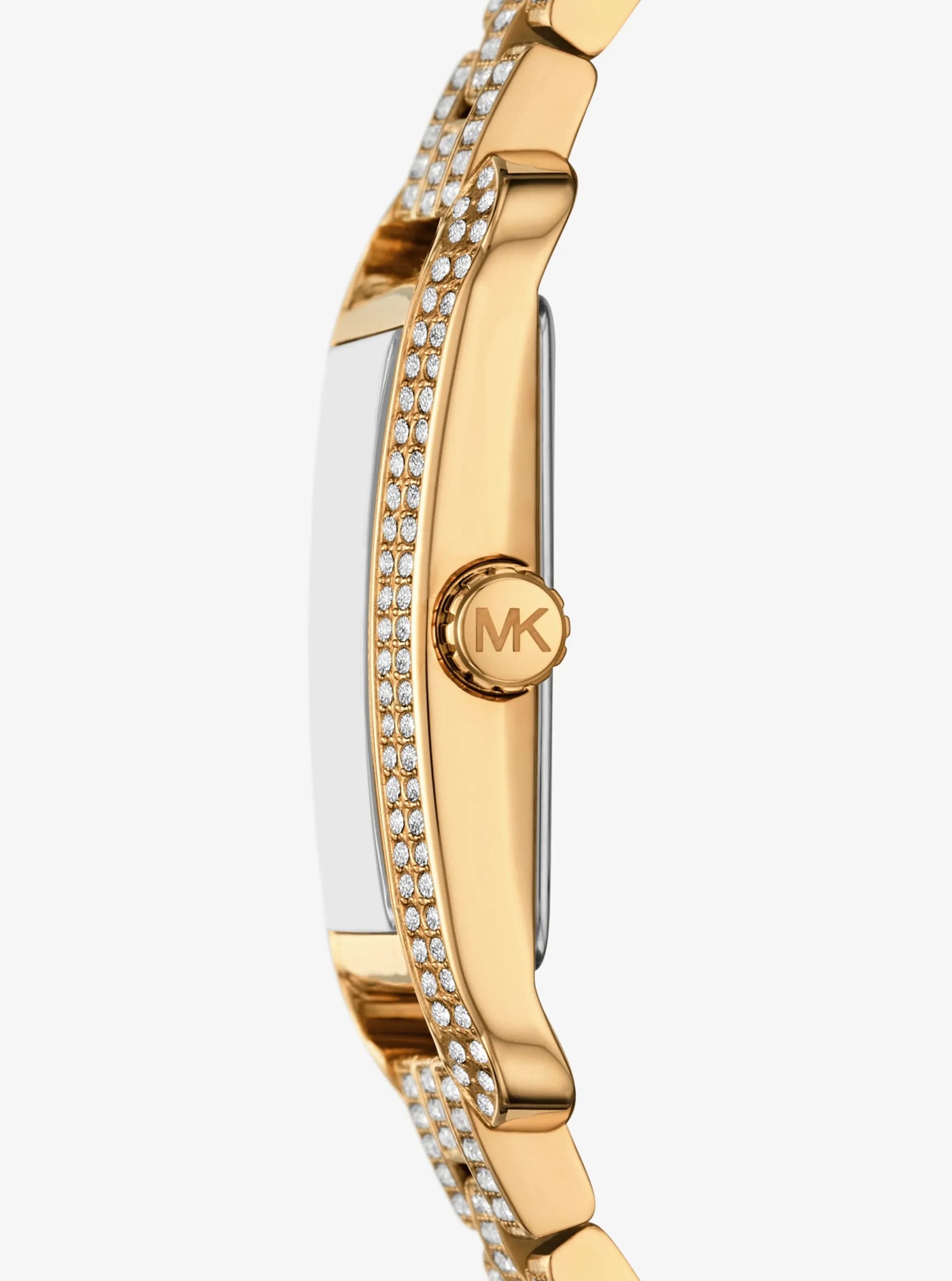 Michael Kors Monroe Pavé Gold-Tone Watch - Preorder - Image 2