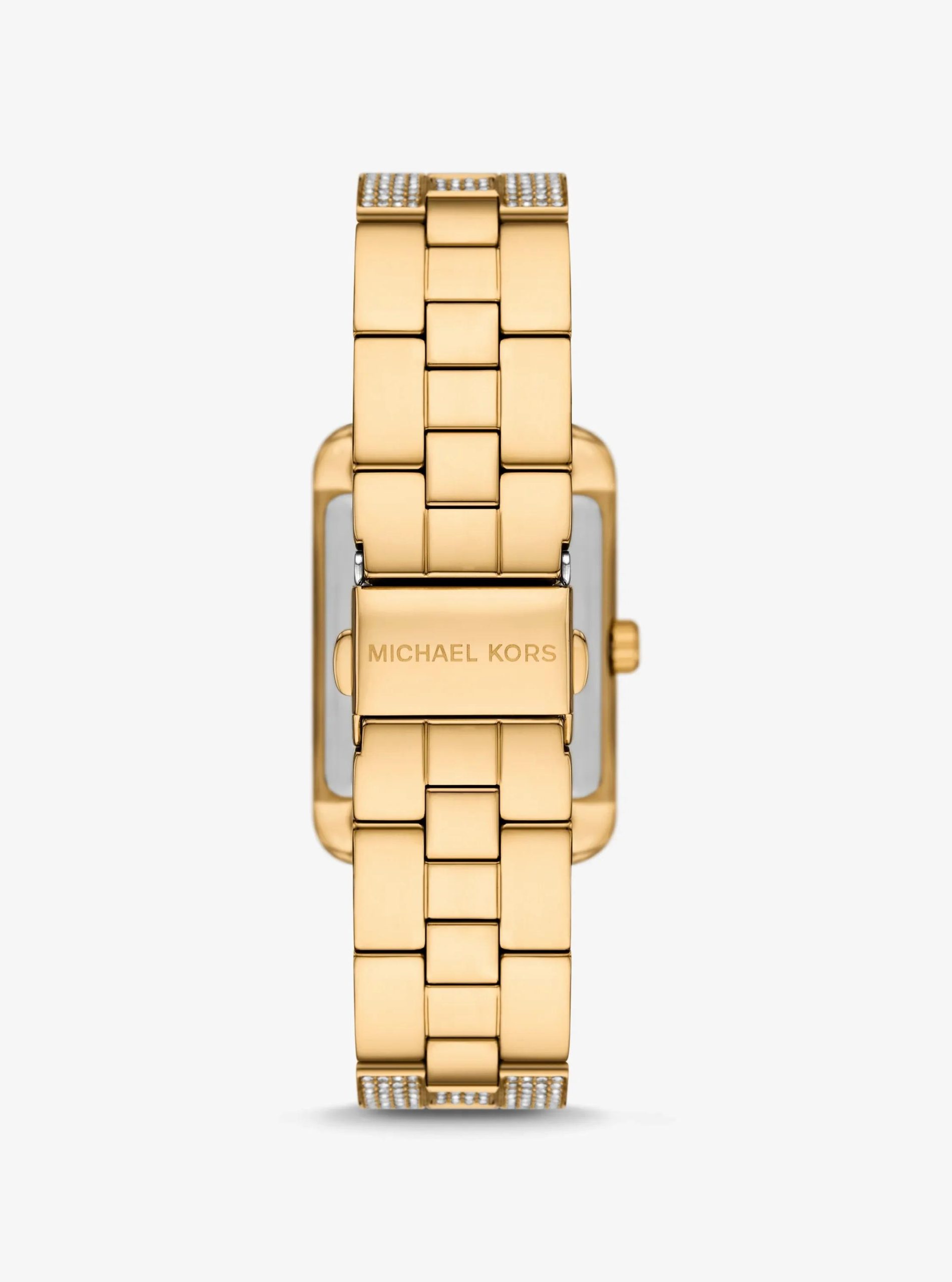 Michael Kors Monroe Pavé Gold-Tone Watch - Preorder - Image 3