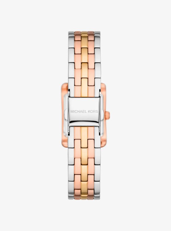 Michael Kors Mini Monroe Pavé Tri-Tone Watch - Preorder