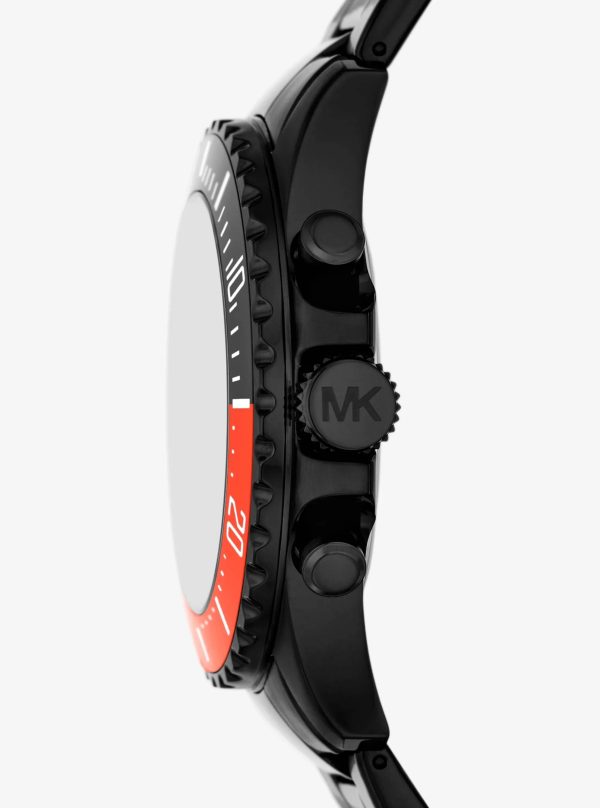Michael Kors Oversized Everest Black-Tone Watch - Preorder