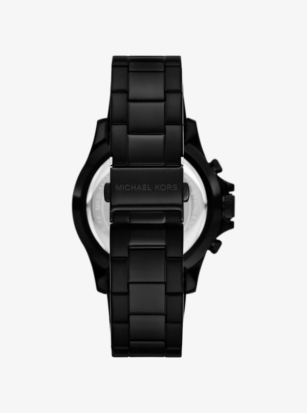 Michael Kors Oversized Everest Black-Tone Watch - Preorder