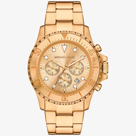 Michael Kors Oversized Everest Gold-Tone Watch - Preorder — Gold