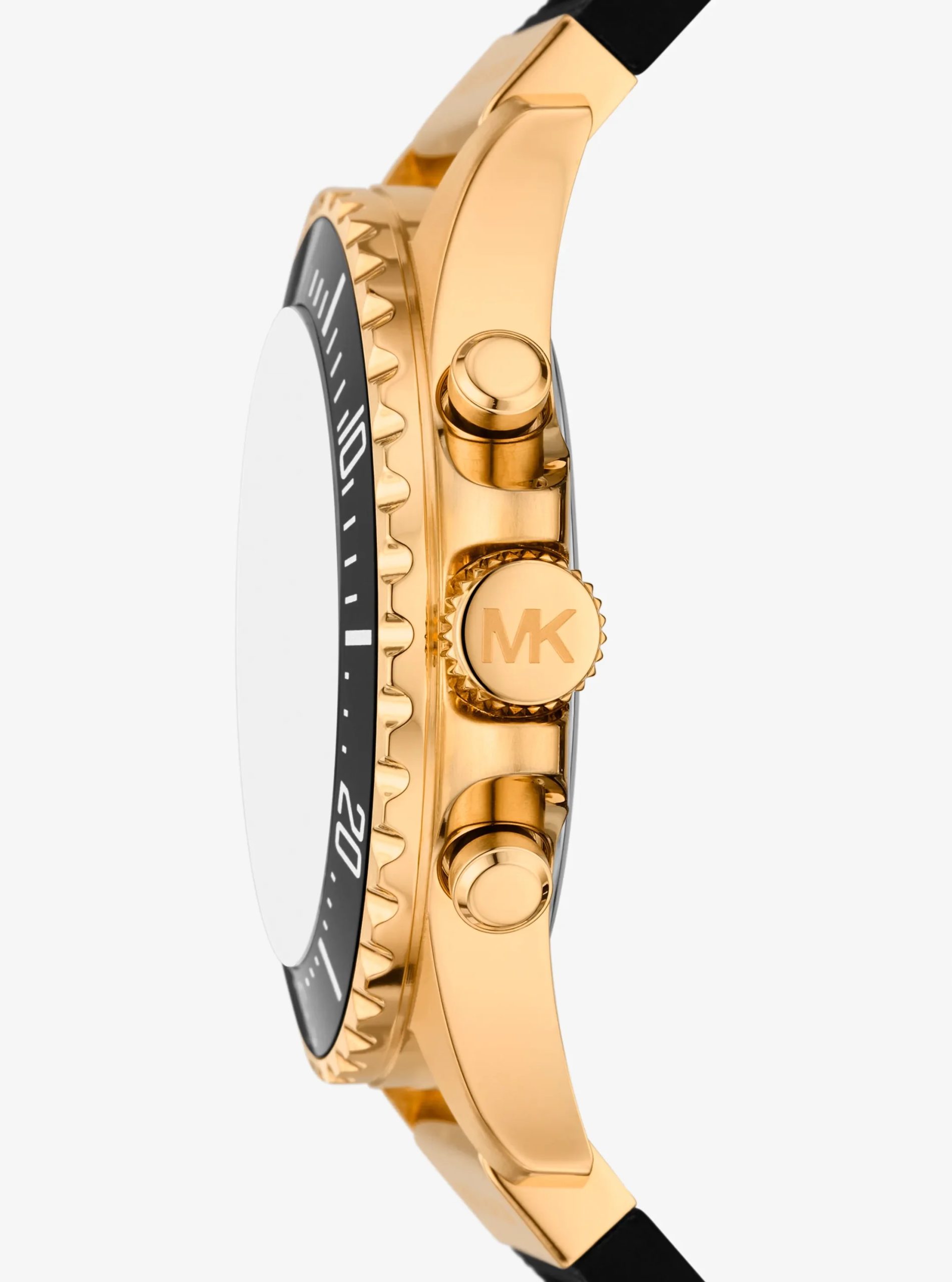 Michael Kors Oversized Everest Gold-Tone and Silicone Watch - Preorder