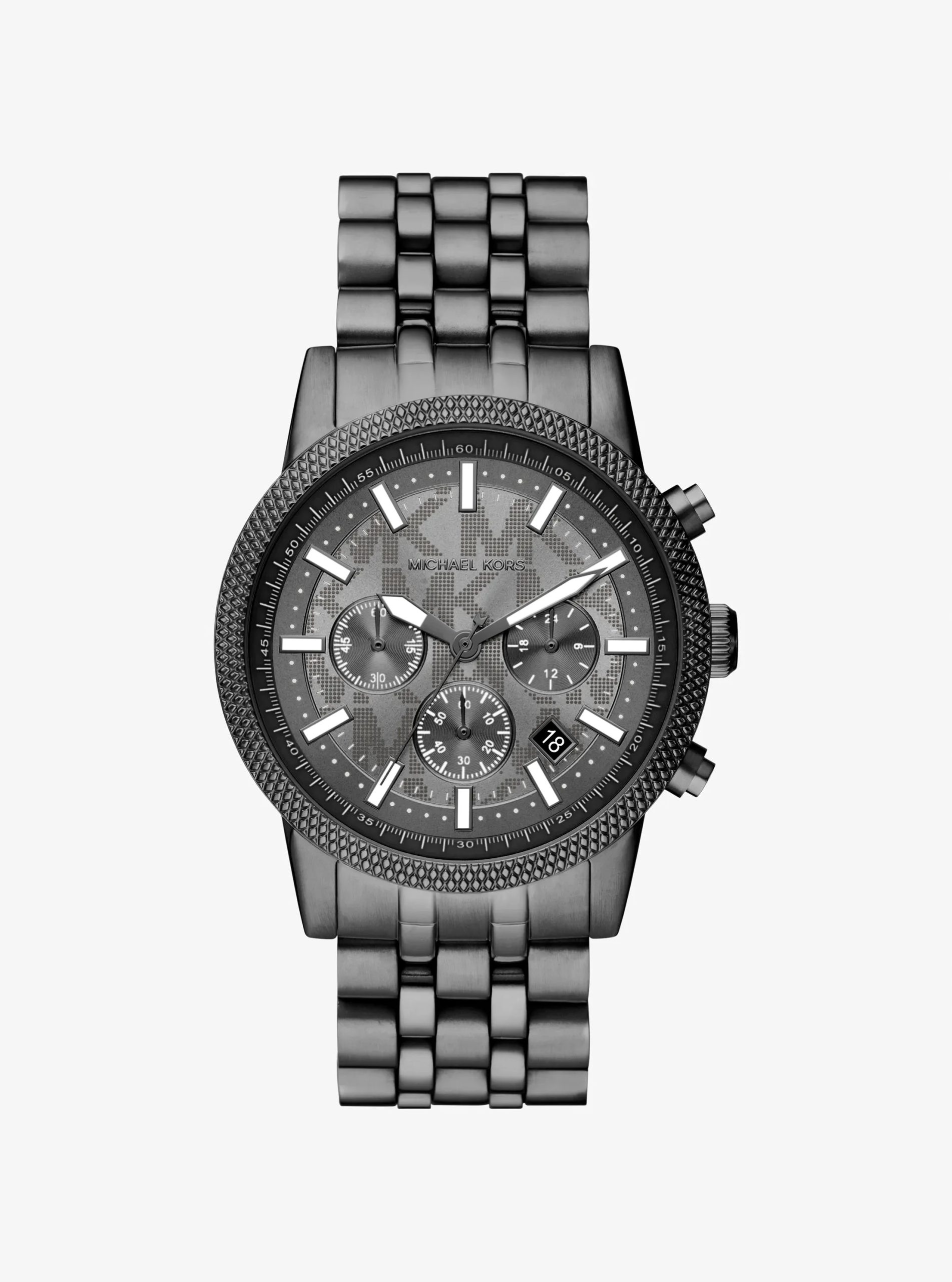 Michael Kors Oversized Hutton Gunmetal Watch - Preorder