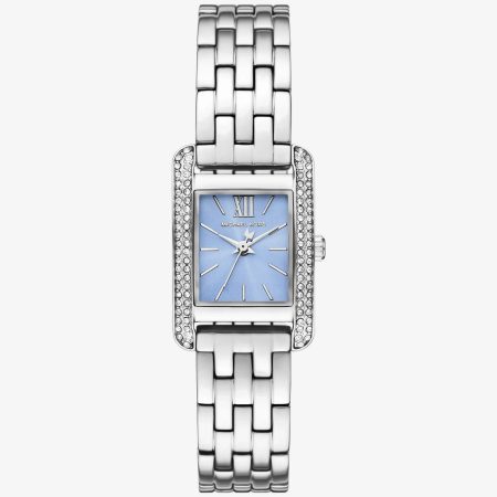 Michael Kors Mini Monroe Pavé Silver-Tone Watch - Preorder — Silver