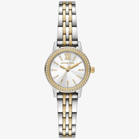 Michael Kors Mini Melissa Pavé Two-Tone Watch - Preorder — Two Tone
