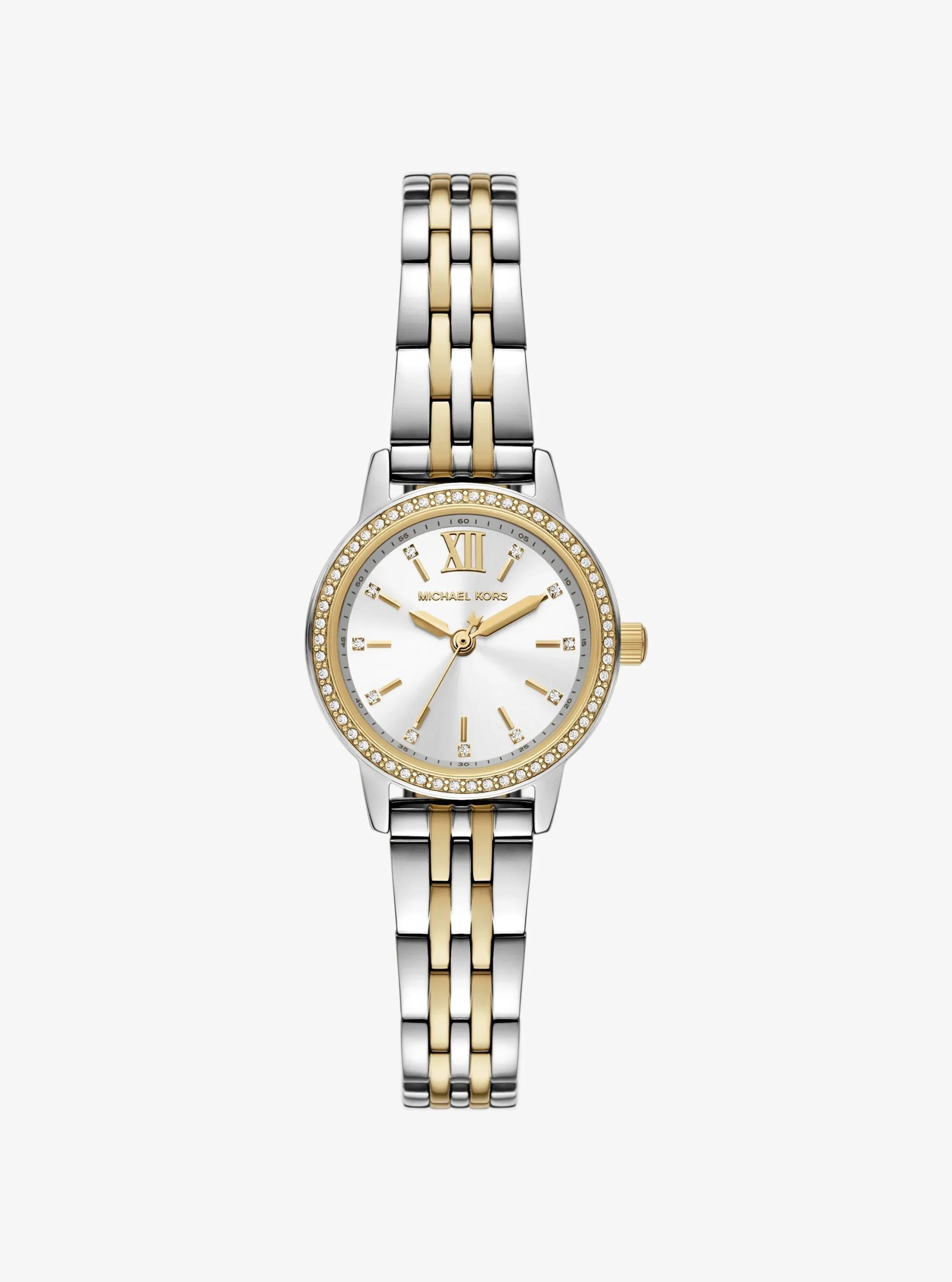 Michael Kors Mini Melissa Pavé Two-Tone Watch - Preorder