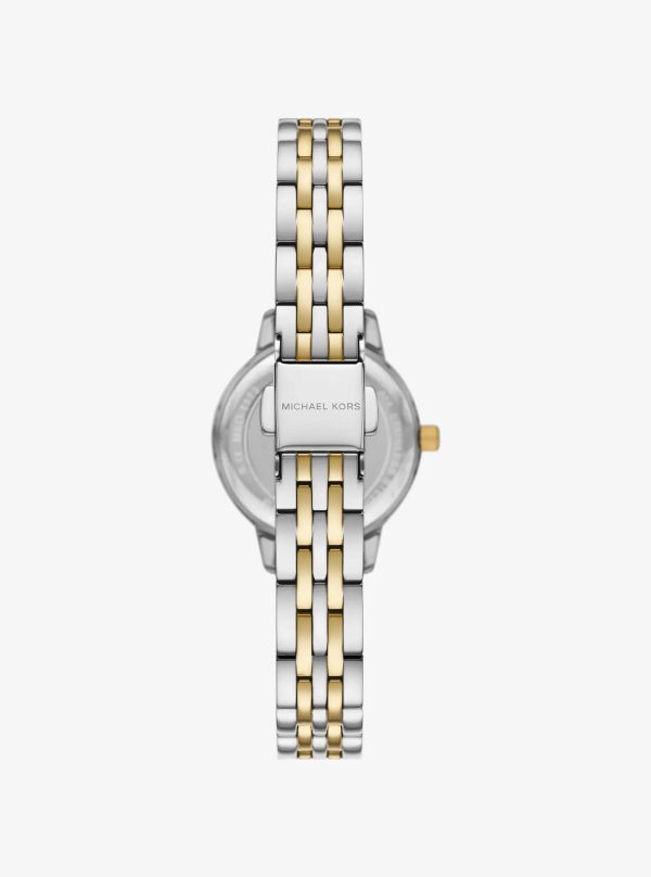 Michael Kors Mini Melissa Pavé Two-Tone Watch - Preorder