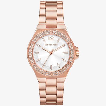Michael Kors Lennox Pavé Rose Gold-Tone Watch - Preorder — Rose Gold