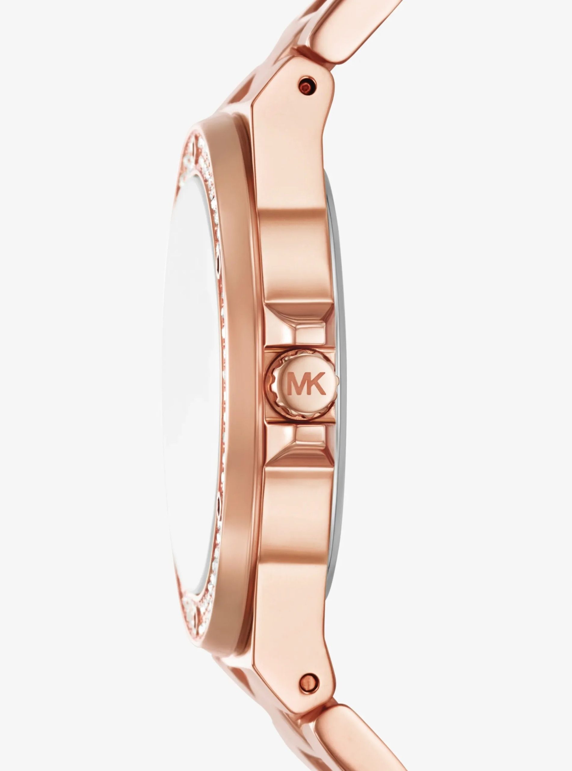 Michael Kors Lennox Pavé Rose Gold-Tone Watch - Preorder