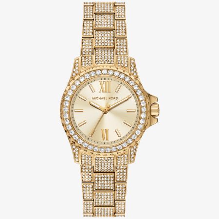 Michael Kors Mini Everest Pavé Gold-Tone Watch - Preorder — Gold