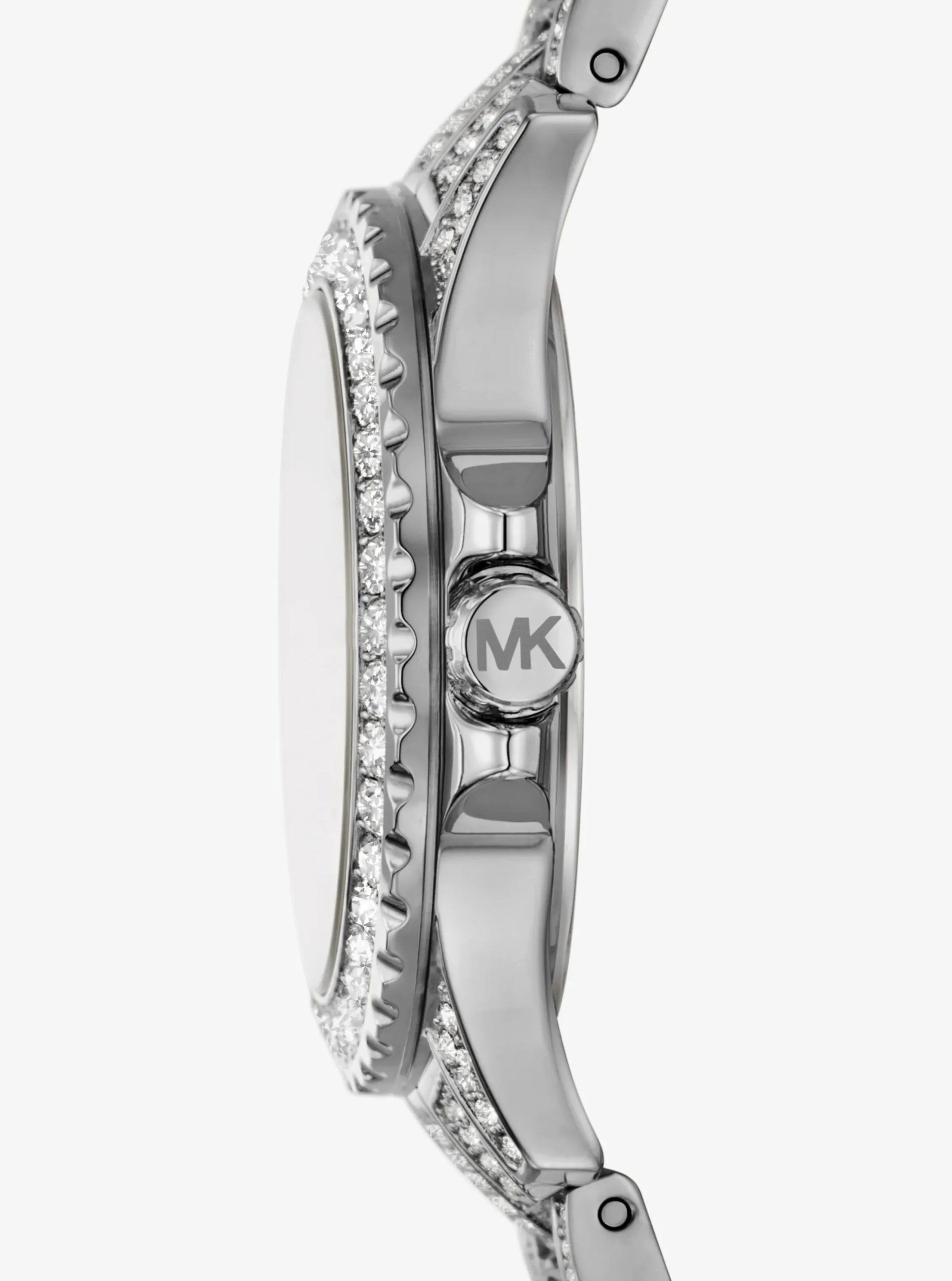 Michael Kors Mini Everest Pavé Silver-Tone Watch - Preorder
