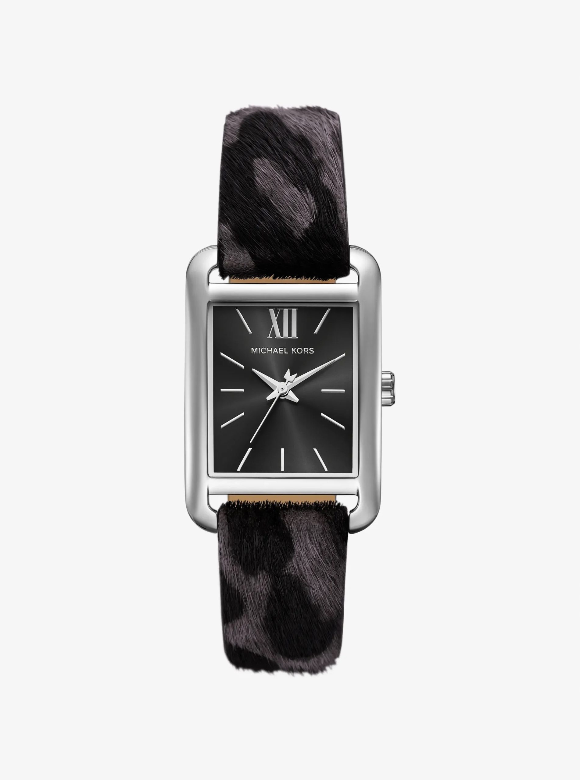 Michael Kors Monroe Leopard Print Calf Hair Watch - Preorder