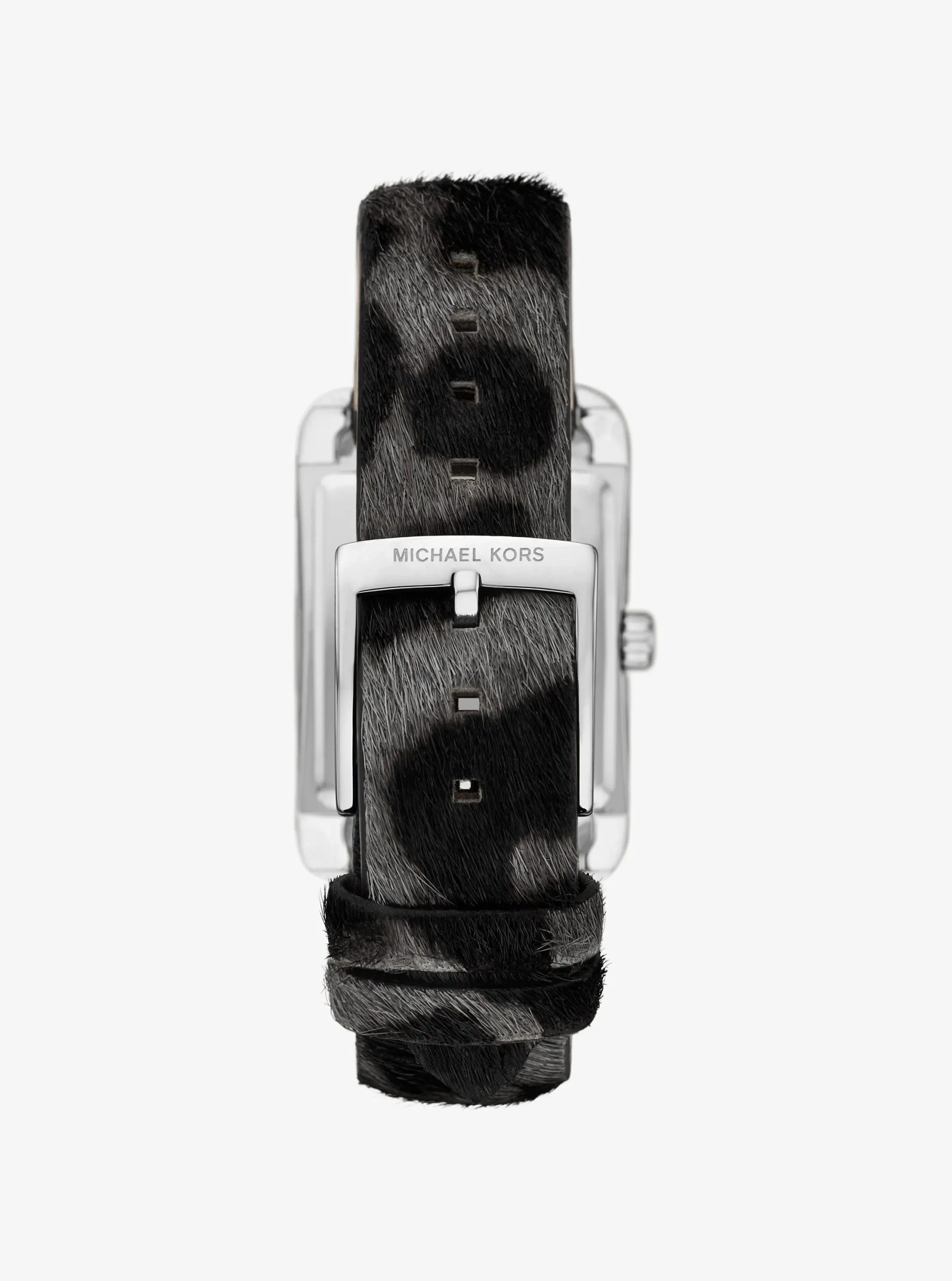 Michael Kors Monroe Leopard Print Calf Hair Watch - Preorder