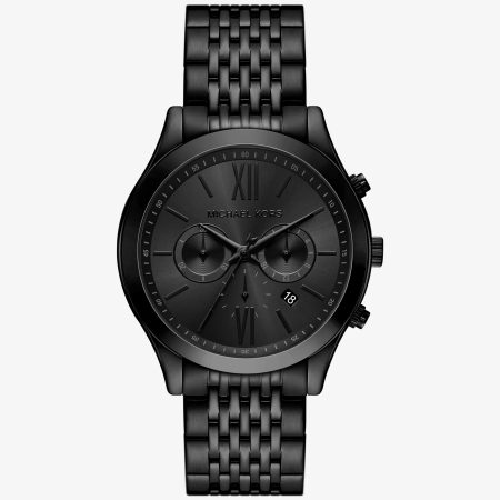 Michael Kors Oversized Aspyn Black-Tone Watch - Preorder — Black