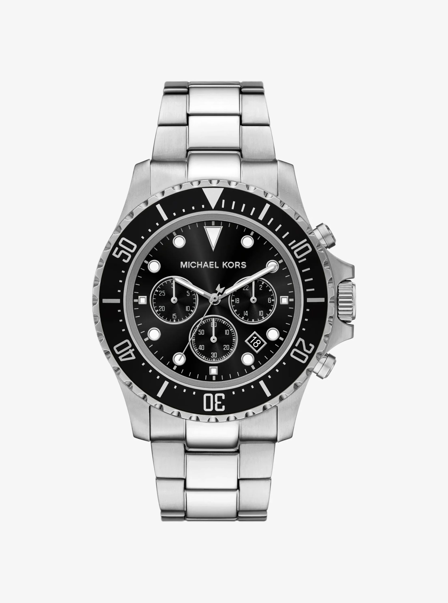 Michael Kors Oversized Everest Silver-Tone Watch - Preorder