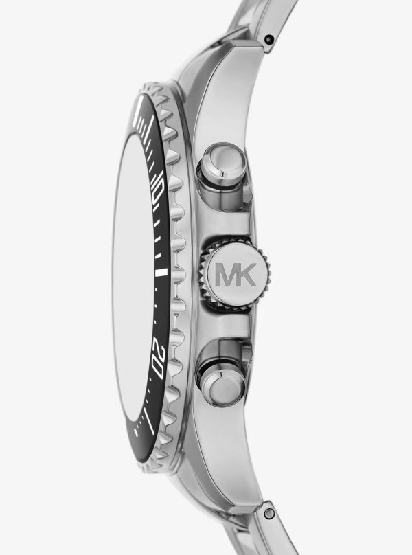 Michael Kors Oversized Everest Silver-Tone Watch - Preorder