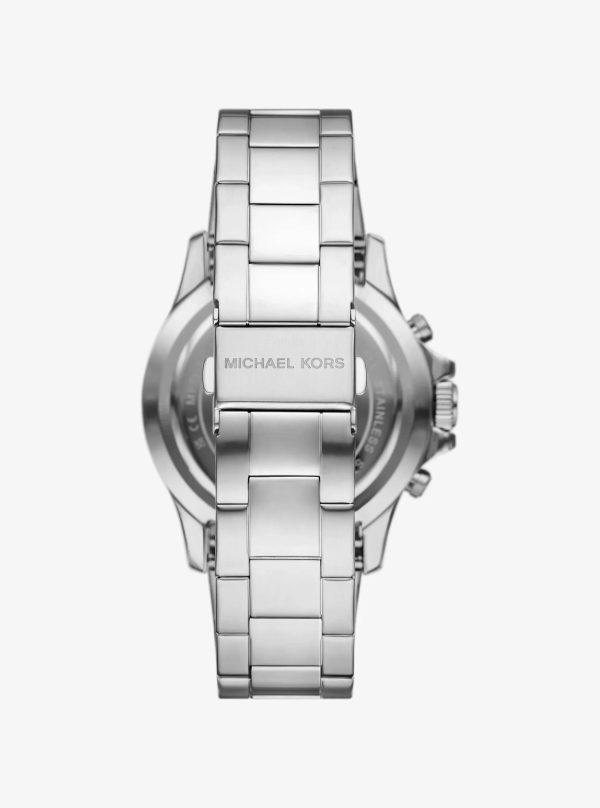 Michael Kors Oversized Everest Silver-Tone Watch - Preorder
