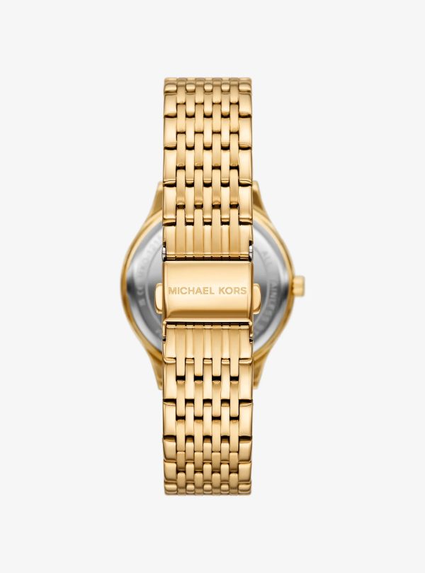 Michael Kors Mini Aspyn Gold-Tone Watch - Preorder