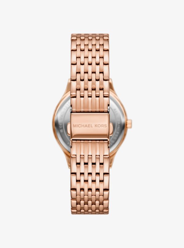 Michael Kors Mini Aspyn Rose Gold-Tone Watch - Preorder