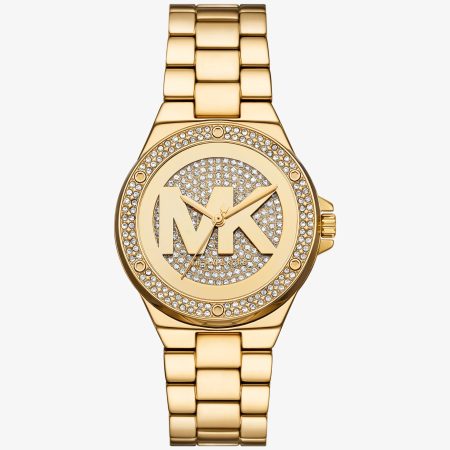 Michael Kors Lennox Pavé Gold-Tone Watch - Preorder — Gold