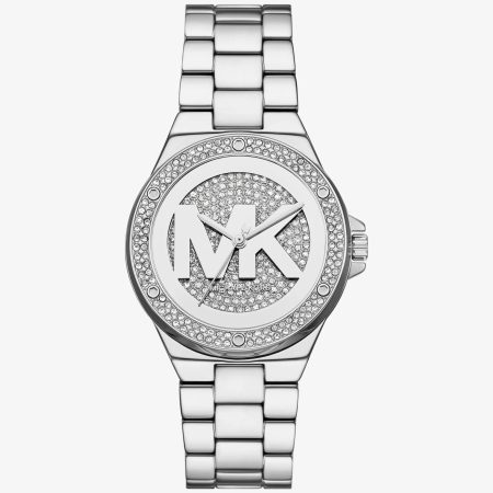 Michael Kors Lennox Pavé Silver-Tone Watch - Preorder — Silver