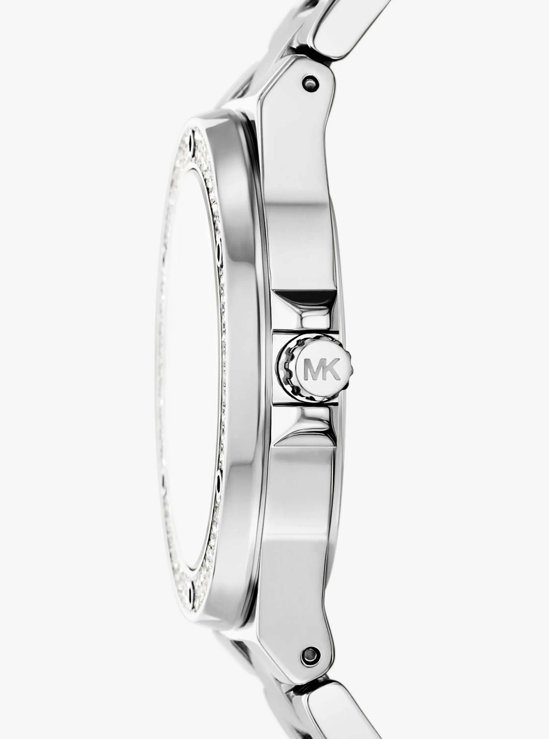Michael Kors Lennox Pavé Silver-Tone Watch - Preorder - Image 2