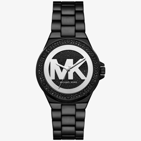 Michael Kors Lennox Pavé Black-Tone Watch - Preorder — Black