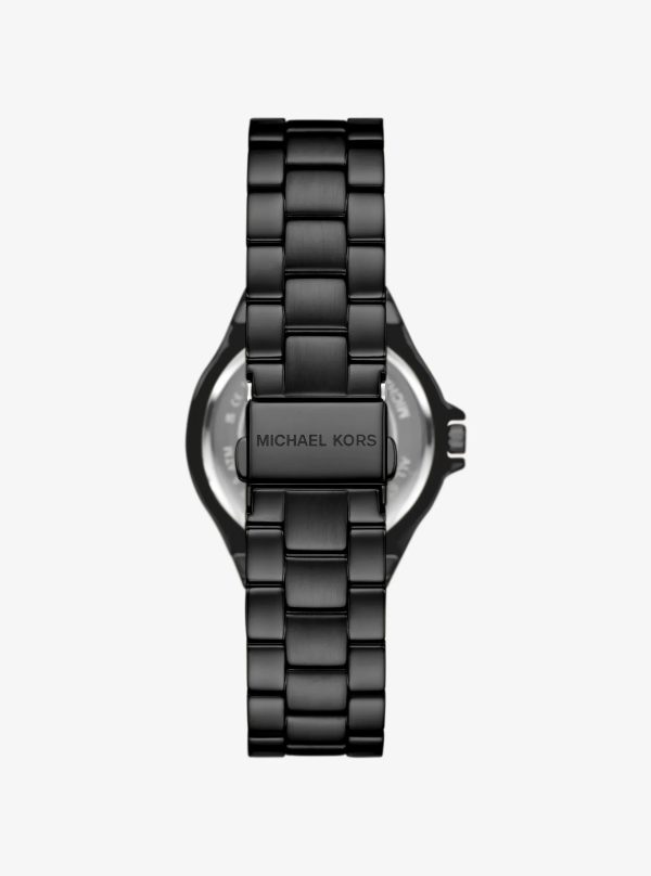 Michael Kors Lennox Pavé Black-Tone Watch - Preorder