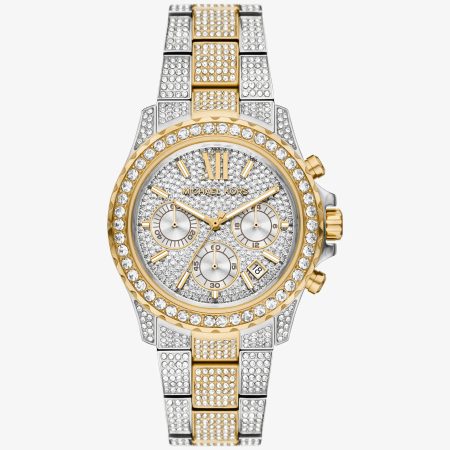 Michael Kors Oversized Everest Pavé Two-Tone Watch - Preorder — Two Tone
