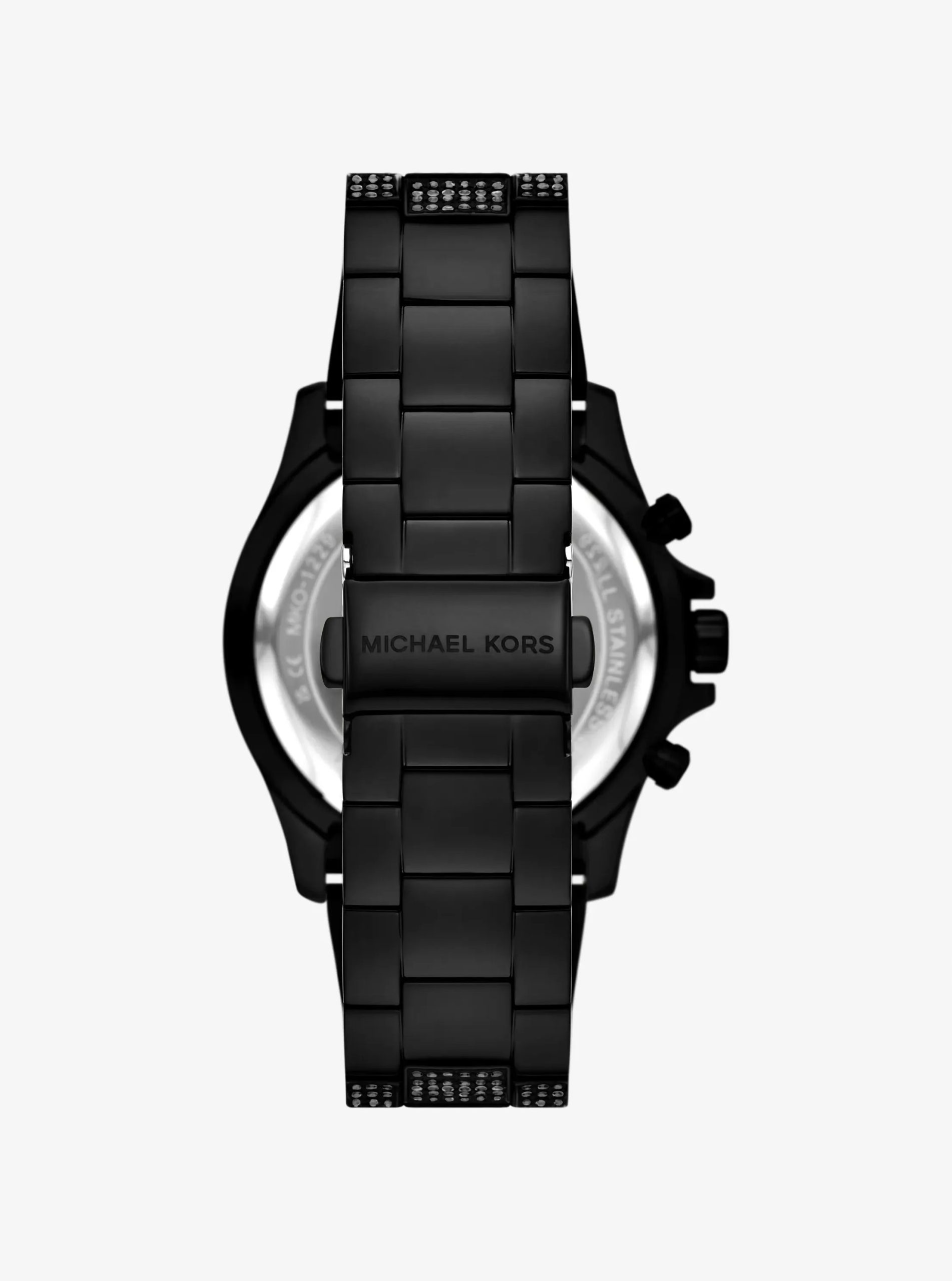Michael Kors Oversized Everest Pavé Black-Tone Watch - Preorder