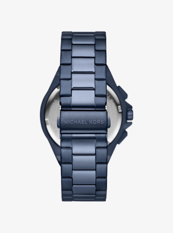 Michael Kors Oversized Lennox Blue-Tone Watch - Preorder