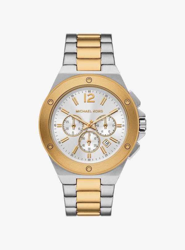 Michael Kors Oversized Lennox Two-Tone Watch - Preorder