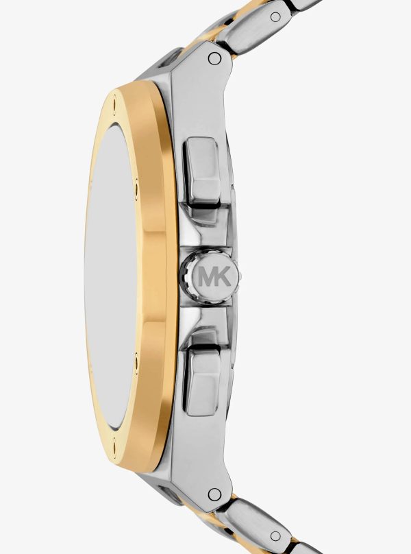 Michael Kors Oversized Lennox Two-Tone Watch - Preorder