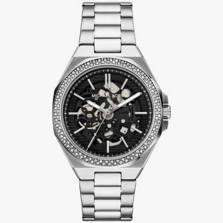 Michael Kors Oversized Callum Pavé Silver-Tone Watch - Preorder — Silver