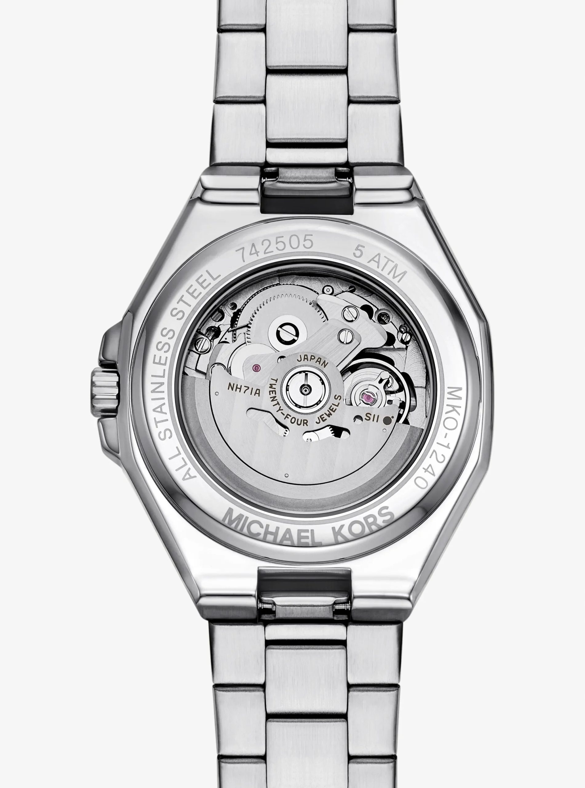 Michael Kors Oversized Callum Pavé Silver-Tone Watch - Preorder - Image 4