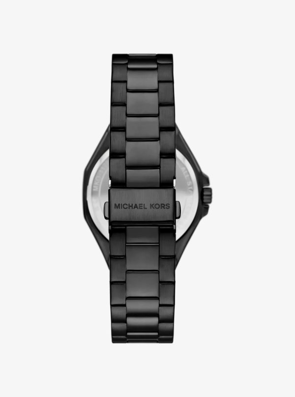 Michael Kors Oversized Callum Black-Tone Watch - Preorder