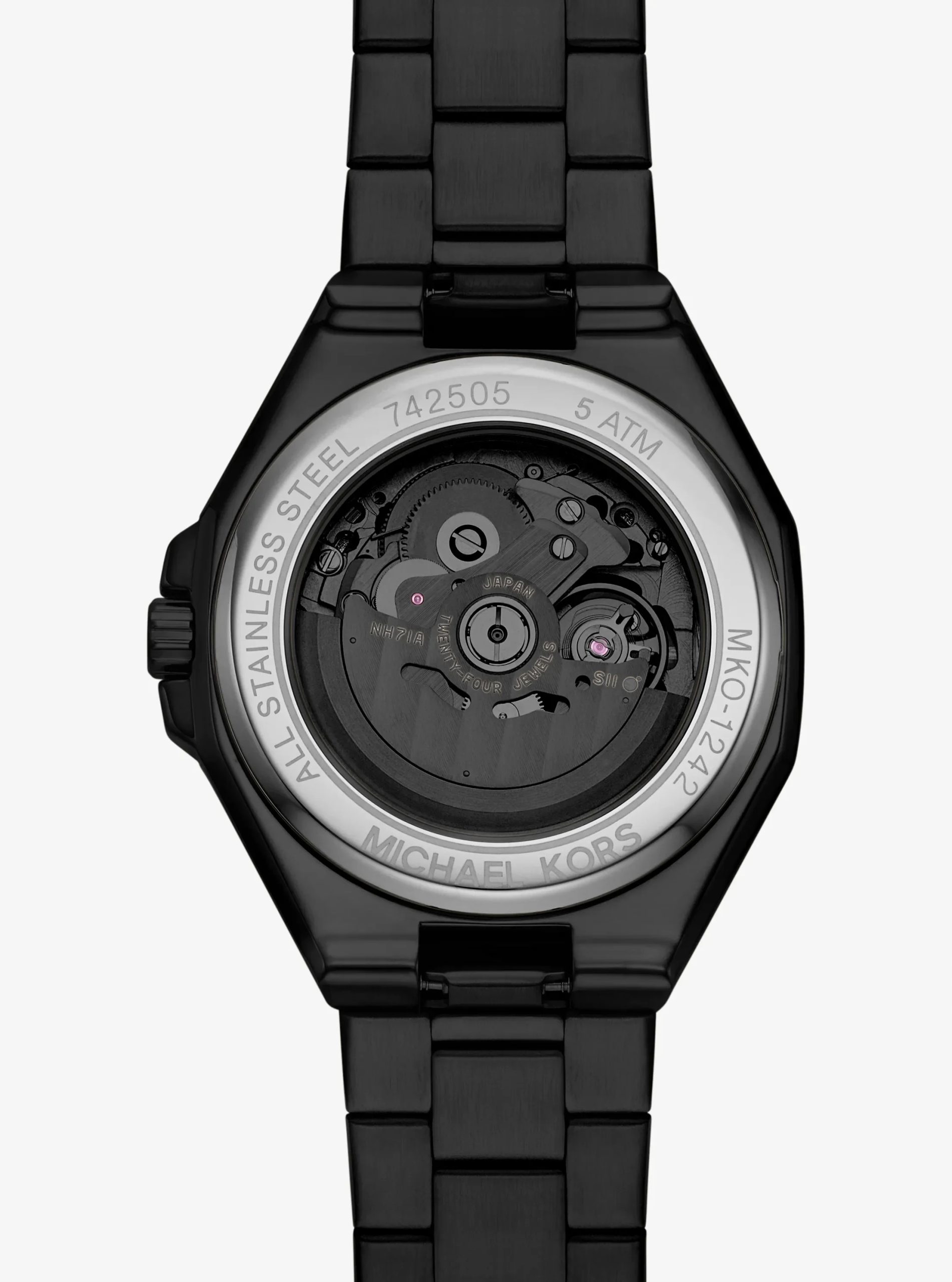Michael Kors Oversized Callum Black-Tone Watch - Preorder
