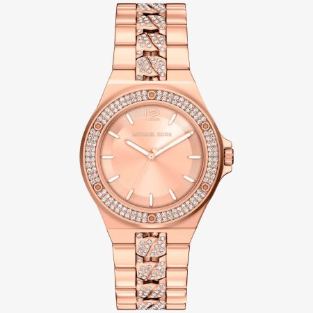 Michael Kors Lennox Pavé Rose Gold-Tone Watch - Preorder — Rose Gold
