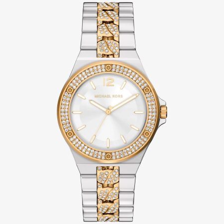 Michael Kors Lennox Pavé Two-Tone Watch - Preorder — Two Tone